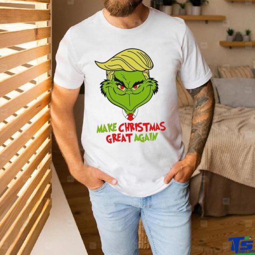 Funny Grinch Trump make Christmas great again 2023 Shirt