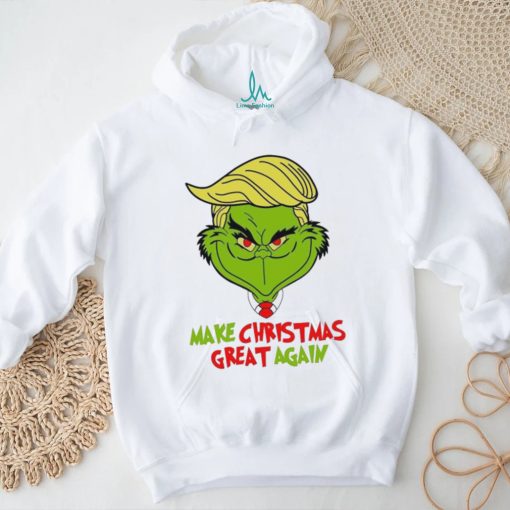 Funny Grinch Trump make Christmas great again 2023 Shirt