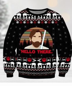 Funny Hello There Ugly Christmas 3D Sweater