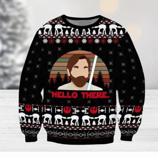 Funny Hello There Ugly Christmas 3D Sweater