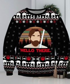 Funny Hello There Ugly Christmas 3D Sweater