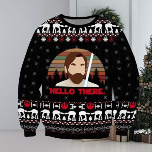 Funny Hello There Ugly Christmas 3D Sweater