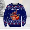 Black Cat Meowy Christmas Tree Ugly Christmas Sweater