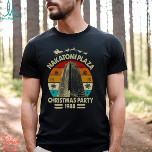 Funny Nakatomi Plaza Christmas Party 1988 Holiday Unisex T Shirt