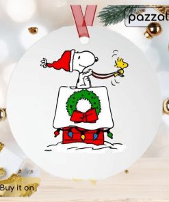 Funny Peanuts Snoopy Christmas Peanuts Christmas Ornaments