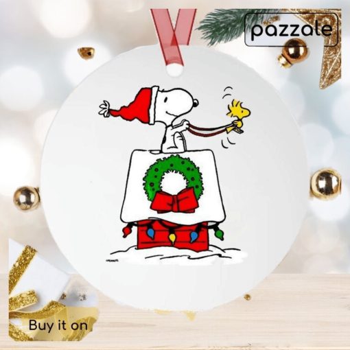 Funny Peanuts Snoopy Christmas Peanuts Christmas Ornaments