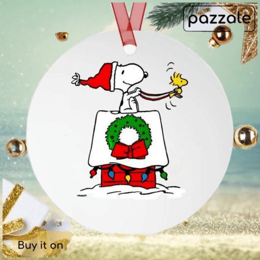 Funny Peanuts Snoopy Christmas Peanuts Christmas Ornaments