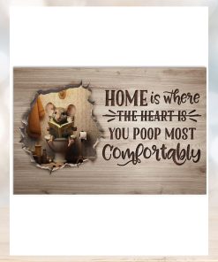 Funny Poster Decor For Bathroom Horizontal Poster