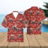 NHL Winnipeg Jets Hawaiian Shirt Tropical Flamingo Pattern Summer Hawaiian Shirt