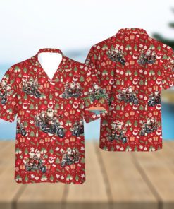 Funny Santa Claus Christmas Hawaii Shirts