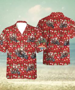 Funny Santa Claus Christmas Hawaii Shirts