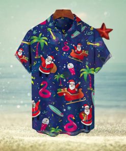 Funny Santa Claus Hawaiian Shirt