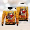 Believe Big Feet Character Ugly Christmas Sweater