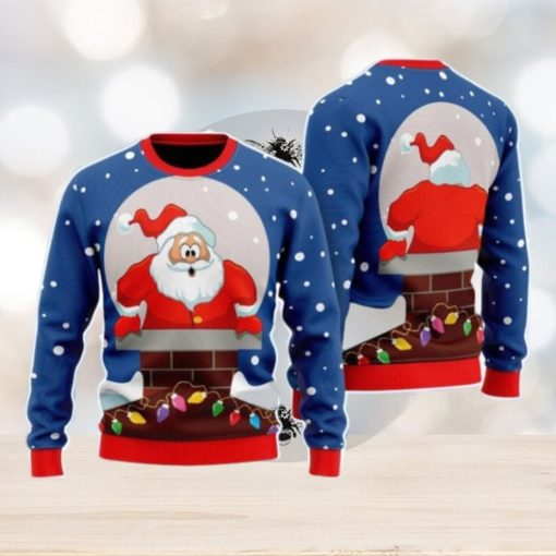 Funny Santa Loves Going Down Christmas Unisex Ugly Sweater For Men Women