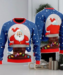 Funny Santa Loves Going Down Christmas Unisex Ugly Sweater For Men Women