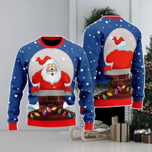 Funny Santa Loves Going Down Christmas Unisex Ugly Sweater For Men Women