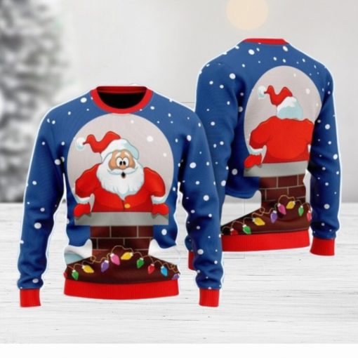 Funny Santa Loves Going Down Christmas Unisex Ugly Sweater For Men Women