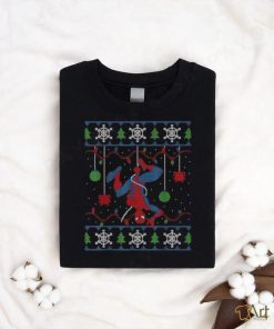 Funny Spider Man Christmas Lights Ugly Shirt