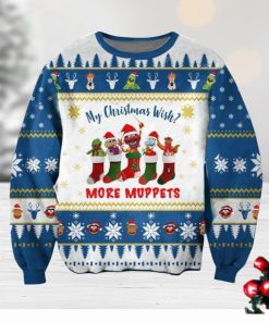 Funny Wish More Muppets Ugly Christmas 3D Sweater