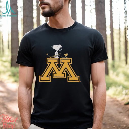 Funny Woodstock and snoopy Minnesota hockey shirt