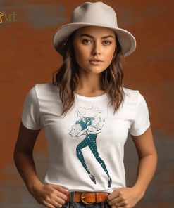 G III 4Her by Carl Banks White Philadelphia Eagles Play The Ball T Shirt