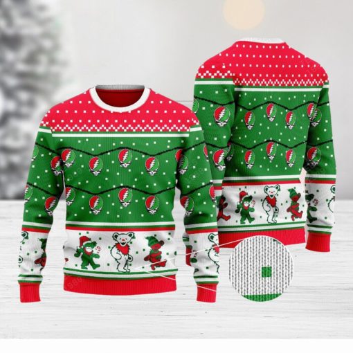 G.rateful Dead Ugly Christmas Sweater For Men And Women