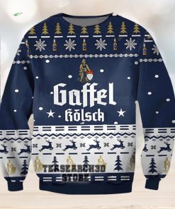 Gaffel Kolsch Beer Ugly Christmas Sweater