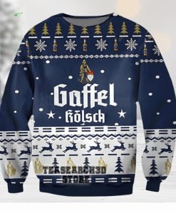 Gaffel Kolsch Beer Ugly Christmas Sweater