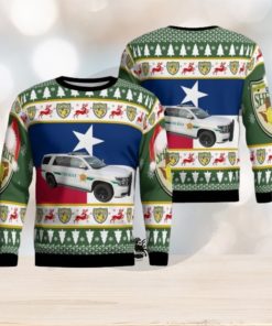 Galveston, Texas, Galveston County Office Car Christmas Ugly Sweater 3d Xmas Gifty Gif