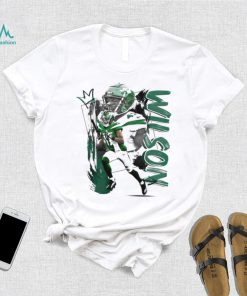 Garrett Wilson number 17 New York Jets football player pose poster shirt