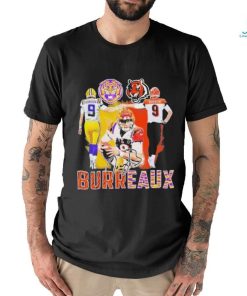 Geaux Tigers Joe Burrow And Cincinnati Bengals Signatures Shirt