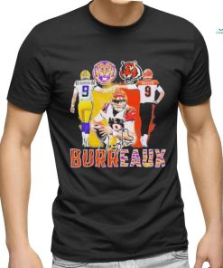 Geaux Tigers Joe Burrow And Cincinnati Bengals Signatures Shirt