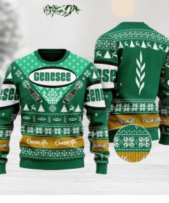 Genesee Cream Ale Beer Ugly Christmas Sweater Gift Holidays