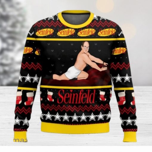 George Costanza Seinfield Christmas Ugly Sweater Gift For Men And Women