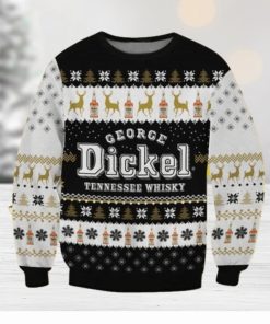 George Dickel Christmas Ugly Sweater Gift For Men And Women