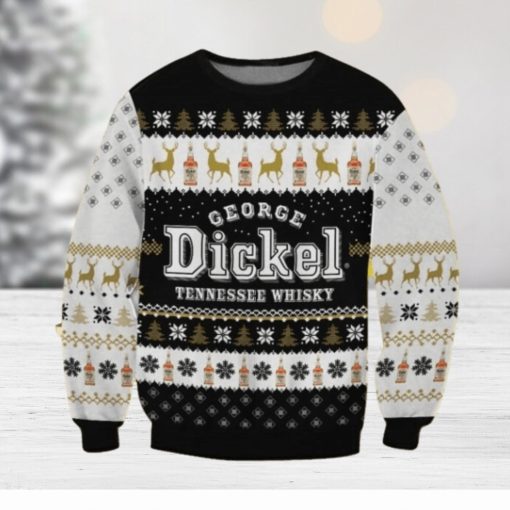 George Dickel Christmas Ugly Sweater Gift For Men And Women