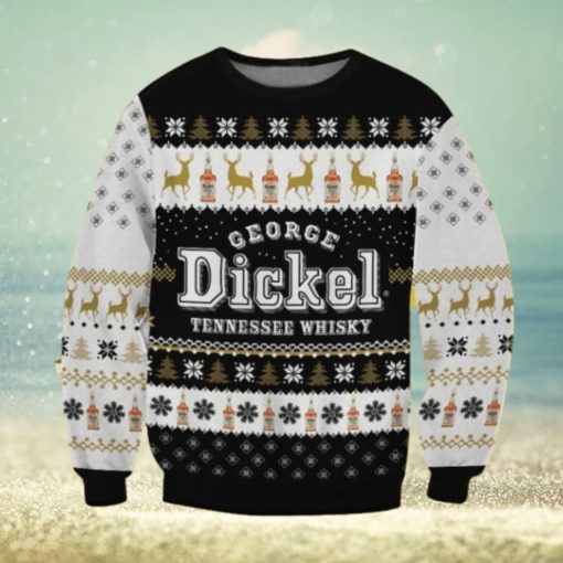 George Dickel Christmas Ugly Sweater Gift For Men And Women