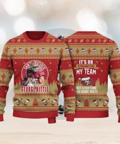 George Kittle San Francisco 49ers It Is Ok If You Do Not Like My Team NFL Christmas Ugly Sweater 3D Gift Christmas