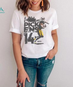 George Pickens Pittsburgh Player Name WHT Shirt