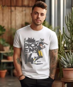 George Pickens Pittsburgh Player Name WHT Shirt