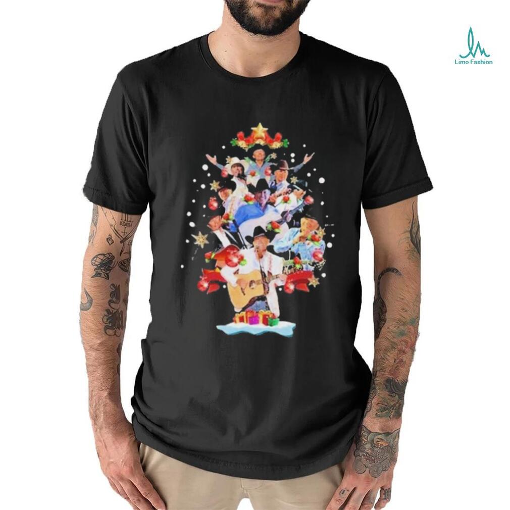 George Strait Tree Merry Christmas shirt George Strait Tree Merry Christmas shirt