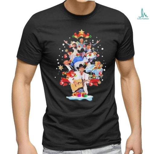 George Strait Tree Merry Christmas shirt