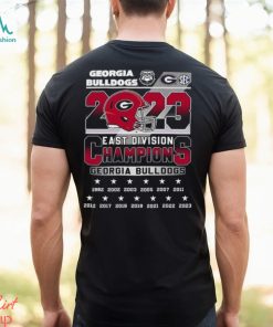 Georgia Bulldogs 2023 Sec East Champions T Shirt