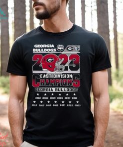 Georgia Bulldogs 2023 Sec East Champions T Shirt