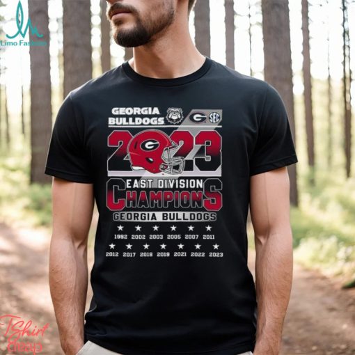 Georgia Bulldogs 2023 Sec East Champions T Shirt