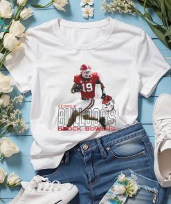 Georgia Bulldogs Brock Bowers Run T Shirt