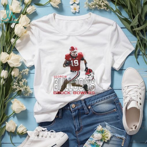Georgia Bulldogs Brock Bowers Run T Shirt