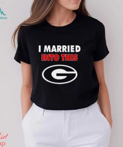Georgia Bulldogs I Married Into This T Shirt