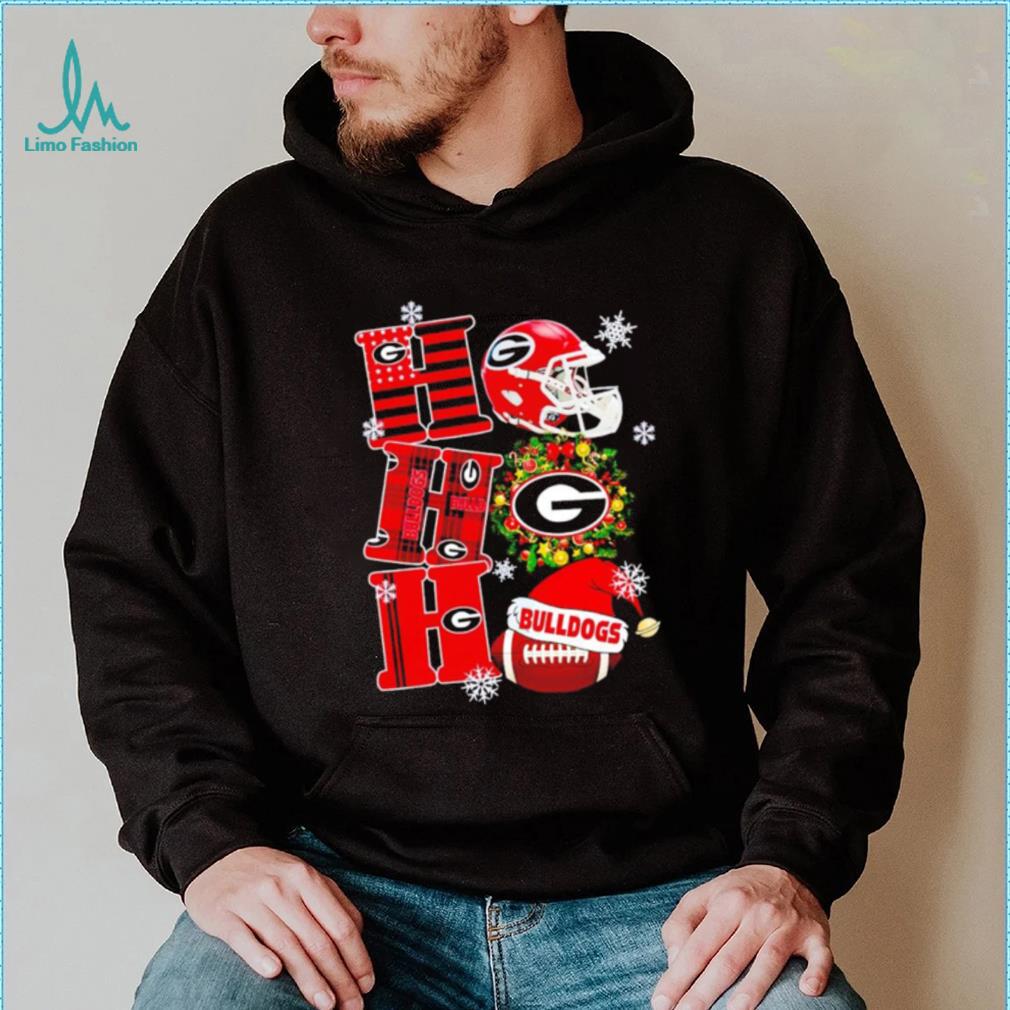 Georgia Bulldogs NCAA ho ho ho Christmas shirt Georgia Bulldogs NCAA ho ho ho Christmas shirt