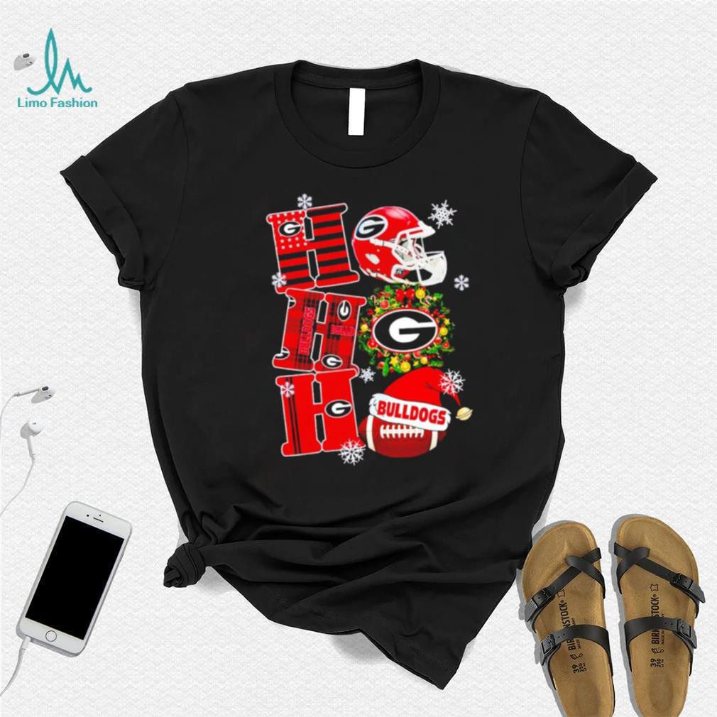 Georgia Bulldogs NCAA ho ho ho Christmas shirt Georgia Bulldogs NCAA ho ho ho Christmas shirt